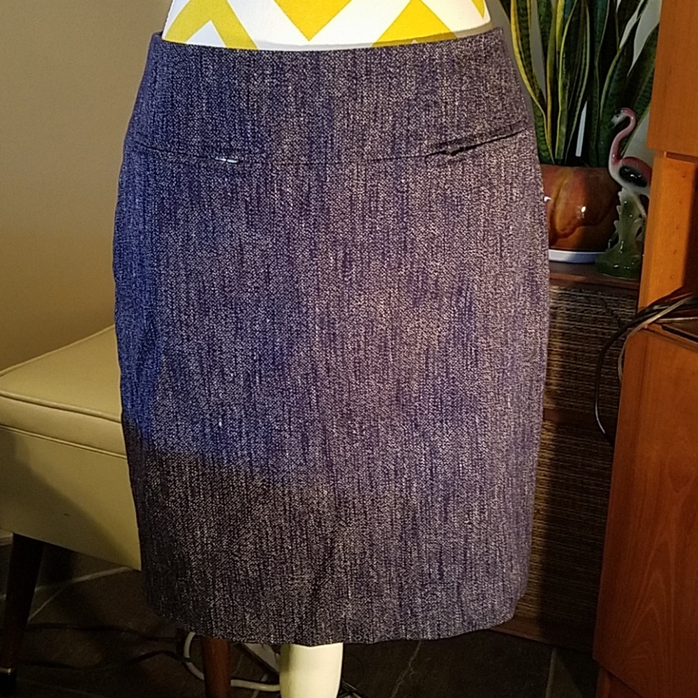 Ann Taylor Skirt Deep Purple size 8